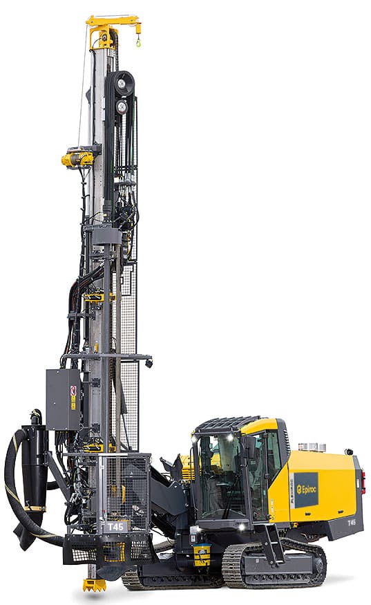 Flexi ROC T45 - epiroc surface drill rigs