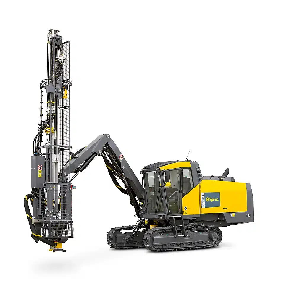 FlexiROC T35 drilling machines