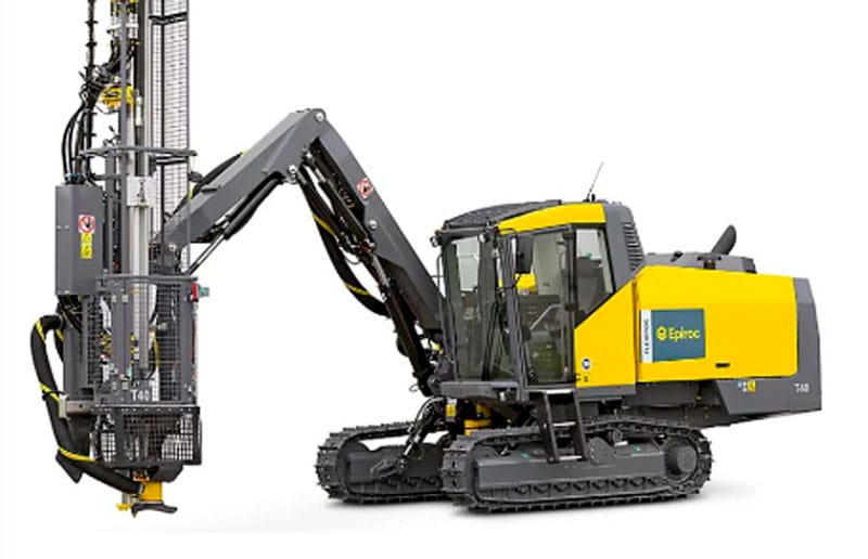 FlexiROC T40 - epiroc surface drill rigs