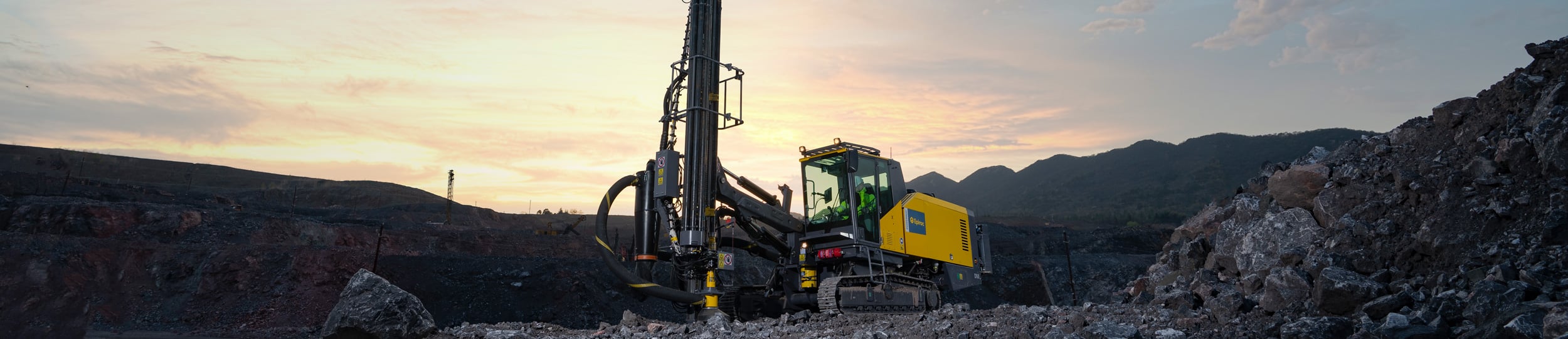 Experts in surface drilling and the Epiroc partner