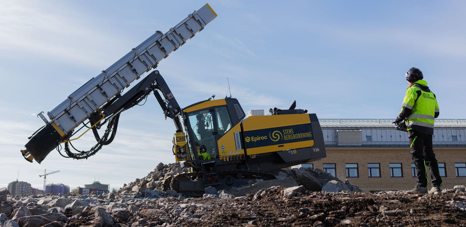 SmartROC T35 Drilling Construction